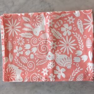 Artistic Accents pink Easter print dish towel